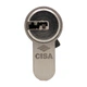 Циліндр CISA ASIX P8 100 (40*60) нікель матовий 3 ключі - зображення 3