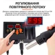Паяльна станція 8898 комбінована 2 в 1 паяльник + термофен / LCD / 100-500°C / 650 Вт - зображення 4