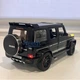 Машинка Gelandewagen Mercedes Brabus G800 моделька игрушка детская металлическая коллекционная 21 см Черный (1815458) - изображение 6
