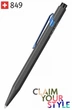 Ручка Caran d'Ache 849 Claim Your Style сіра + box 849.549 (7630002340816) - зображення 1