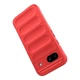 Силиконовый (TPU) чехол Deexe Terra Case для Google Pixel 8A - Red - изображение 3