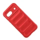 Силиконовый (TPU) чехол Deexe Terra Case для Google Pixel 8A - Red - изображение 4