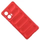 Силіконовий (TPU) чохол Deexe Terra Case для Motorola Edge 50 Fusion - Red - зображення 4