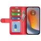 Класичний чохол-книжка Deexe Wallet Style для Motorola Edge 50 Fusion - Red - зображення 2