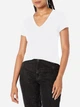 Футболка хлопковая женская Armani Exchange 478880906 XXL Белая (1159806865) - изображение 1