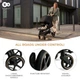 Прогулочная коляска Kinderkraft Mitzy Ink Black (KSMITZ00BLK0000) (5902533924370) - изображение 4