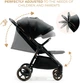 Прогулочная коляска Kinderkraft Mitzy Ink Black (KSMITZ00BLK0000) (5902533924370) - изображение 7