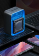 Портативная Bluetooth колонка Transformers TF-Y02 Megatron с басами, RGB-подсветкой, 1800 mAh, серая - изображение 4