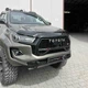Дефлектор капота (2020-2026, EuroCap) для Toyota Hilux 2015- рр - зображення 4