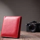 Удобный кошелек для женщин из натуральной кожи ST Leather 22710 красный - изображение 10