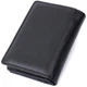Практичный кошелек с монетницей из натуральной кожи ST Leather 22740 черный - изображение 2