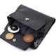 Кошелек для женщин среднего размера из натуральной кожи кожи ST Leather 22686 черный - изображение 8