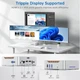 Мини ПК NiPoGi GK3 PRO / Intel Celeron N5105 / RAM 16GB / SSD 512GB / 2 x HDMI / LAN / Wi-Fi 5 / Bluetooth 4.2 / Windows 11 / Серебристый - изображение 2