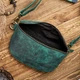 Torebka crossbody	damska ze skóry naturalnej Paolo Peruzzi T-36-GR Zielona (5904365074698) - obraz 6
