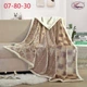 Плед покрывало велюровое овчина 230х200 Беж (П4К-Mpled004-03) - изображение 4
