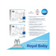 Набір пляшечок для новонароджених Canpol babies Royal Baby Boy Блакитний 0295 (5901691857919) - зображення 8