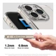 Прозорий чохол для Motorola G06 4G/G06 Power 4G з захистом камери, тонкий, силіконовий, безбарвний, ударостійкий, протиударний бампер c закритою камерою, ArmorStandart (ARM89057) - зображення 3