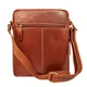 Мужская кожаная сумка через плечо Ashwood K42 Chestnut (Коричневый) - изображение 4