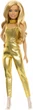 Lalka Mattel Barbie Fashionistka w złotym kombinezonie (0194735176779) - obraz 1