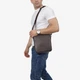 Сумка мужская кожаная мессенджер маленькая InBag Messenger m01506_f Коричневый - изображение 2