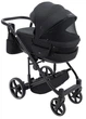 Коляска 2 в 1 Adamex Ziko Lux TK-53 чорний - зображення 5