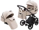 Коляска 2 в 1 Adamex Porto Light ECO SA-8 бежевый - изображение 1