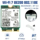 Сетевая карта PCIe Wi-Fi 7 BE200 Tri Band 2.4Ghz/5Ghz/6Ghz BT5.4 WPA4 5.8Гбит (320Mhz) 2x5дБ - изображение 3