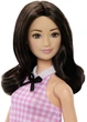 Lalka Mattel Barbie Fashionistka w delikatnej kraciastej sukience (0194735176649) - obraz 3