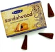 Стелющиеся дымные благовония конусы "Сандаловое дерево" - Satya Sandalwood Backflow Dhoop Cones 10шт (1333889-6331804) - изображение 1