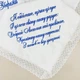 Крестильный набор для мальчика Family Tradition с вышивкой белый Добрый ангелочек - изображение 3