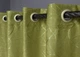Комплект штор на люверсах VR-Textil Льон Савана № 637ш Оливковий 150х250 см 2 шт (37-0135) - зображення 8