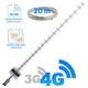 Комплект 3G/4G интернет антенна стрела + кабель 20м - изображение 1