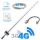Комплект 3G/4G интернет антенна стрела + кабель 20м + переходник CRC9/F - изображение 1