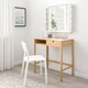 Туалетний столик IKEA NORDKISA 76х47 см бамбук (204.394.72) - зображення 2
