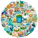 Набор наклеек Travel 50 шт - изображение 5