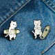 Набір значків Skate Cat в подарунковій упаковці - зображення 4