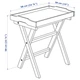 Журнальний столик з підносом IKEA MARYD 58х38х58 см сірий (902.927.25) - изображение 5