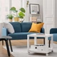 Диван 2-місний IKEA GLOSTAD Knisa середній синій (104.658.24) - изображение 2