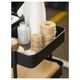 Візок IKEA RASKOG 35x45x78 см чорний (903.339.76) - изображение 7