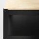 Кухонний візок IKEA BROR 85x55 см чорний/соснова фанера (603.338.50) - зображення 6