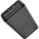 Повербанк Hoco J1OZA Power Bank портативная батарея для телефона планшета с быстрой зарядкой 20000 mAh, Черный - изображение 4