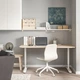 Настінна полиця IKEA BERGSHULT / GRANHULT 160х20 см біла (292.909.33) - зображення 2