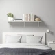 Настінна полиця IKEA BERGSHULT / TOMTHULT 120х30 см біла (394.183.18) - зображення 4