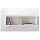 Настінна полиця IKEA HEMNES 148х37 см біла морилка (602.972.20) - зображення 2
