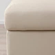 Підставка для ніг з місцем для зберігання IKEA VIMLE Hallarp бежева (693.925.95) - зображення 4