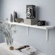 Настінна полиця IKEA BERGSHULT / TOMTHULT 120х20 см біла (994.183.15) - зображення 2