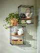 Настінна полиця IKEA GULLHULT 30х40 см чорна/сосна (804.177.35) - зображення 2