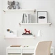 Набір настінних полиць IKEA BERGSHULT / GRANHULT 80х20 см білий (792.910.82) - зображення 3