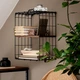 Настінна полиця IKEA GULLHULT 30х40 см чорна/сосна (804.177.35) - зображення 3