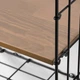 Настінна полиця IKEA GULLHULT 30х40 см чорна/сосна (804.177.35) - зображення 7